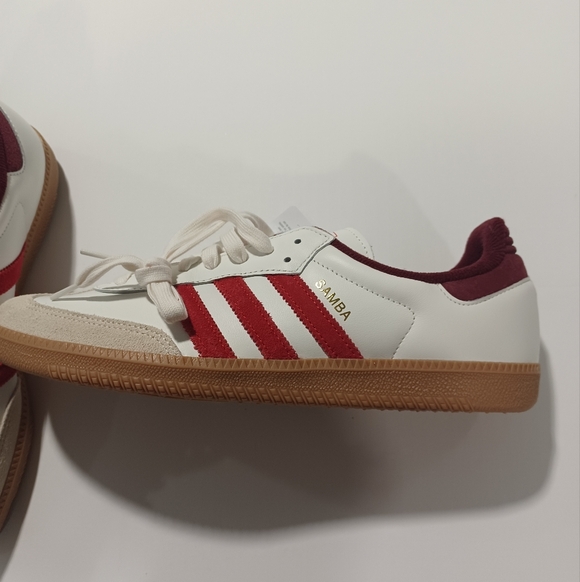 Adidas Samba Og White and Red Sneakers - Picture 4 of 6
